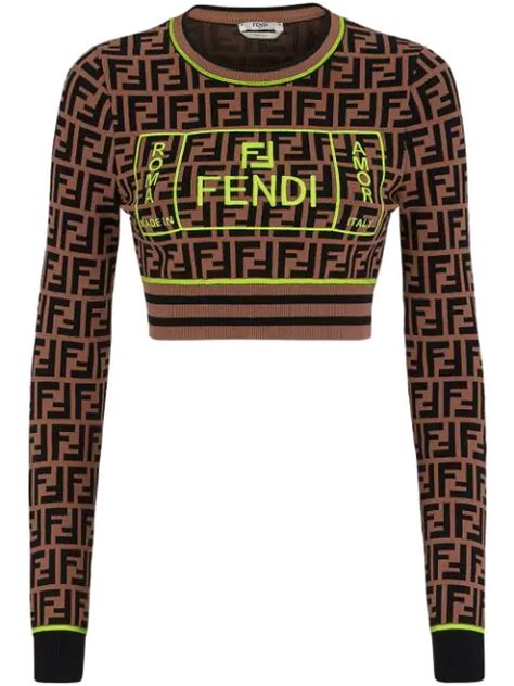 fendi roma amor jumper|Fendi clothing for women.